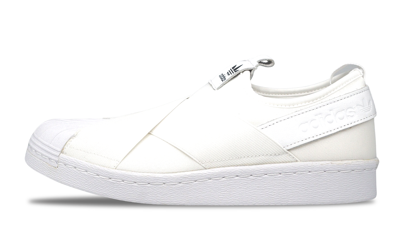 Adidas Superstar Slip-On White (W) (S81338) Women's Size 7-8 | eBay